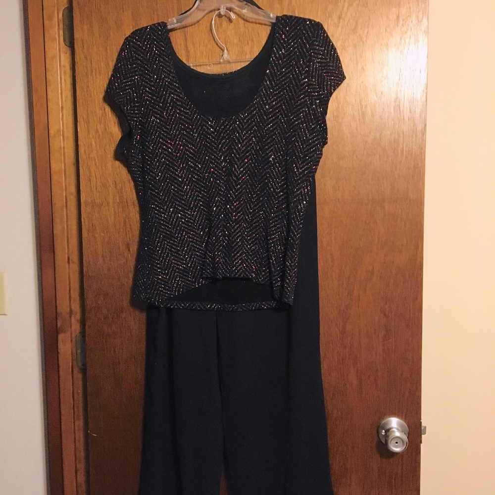 Pant suit party style